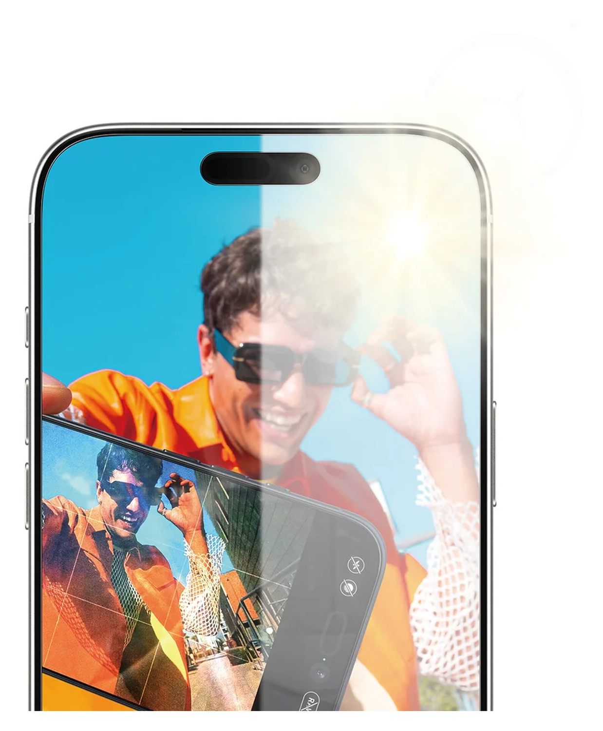 PanzerGlass Anti-Reflective iPhone 17 Pro Max Screen Protector Tempered Glass afbeelding 3