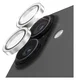 PanzerGlass Hoops Rings iPhone 17 Camera Lens Protector Glas Glitter Zilver afbeelding 2