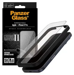 PanzerGlass Ceramic Ultra-Wide Fit iPhone 17 Pro Max Screen Protector afbeelding