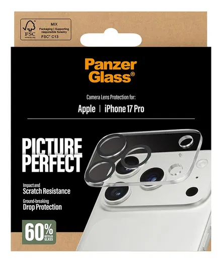 PanzerGlass PicturePerfect iPhone 17 Pro Camera Protector Glas afbeelding 4