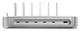 4Smarts Team 100W Laadstation 5x USB-C 1x USB-A Oplader Zilver afbeelding 12