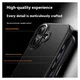 Apple iPhone 17 Hoesje MagSafe Back Cover Carbon Fiber Zwart afbeelding 4