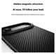Apple iPhone Air Hoesje MagSafe Back Cover Carbon Fiber Zwart afbeelding 5