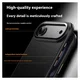 Apple iPhone Air Hoesje MagSafe Back Cover Carbon Fiber Zwart afbeelding 6