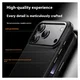 Apple iPhone 17 Pro Hoesje MagSafe Back Cover Carbon Fiber Zwart afbeelding 9