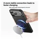Apple iPhone 17 Pro Max Hoesje MagSafe Back Cover Carbon Fiber Zwart afbeelding 7