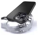 Apple iPhone 16 Pro Hoesje MagSafe Back Cover Carbon Fiber Zwart afbeelding 4