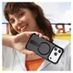Apple iPhone 17 Pro Max Hoesje MagSafe Back Cover met Kickstand Zwart afbeelding 7