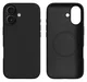 Apple iPhone 17 Hoesje MagSafe Siliconen Back Cover Dun Zwart