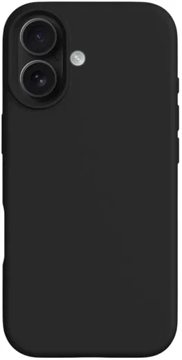 Apple iPhone 17 Hoesje MagSafe Siliconen Back Cover Dun Zwart afbeelding 1