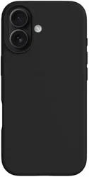 Apple iPhone 17 Hoesje MagSafe Siliconen Back Cover Dun Zwart afbeelding