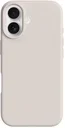 Apple iPhone 17 Hoesje MagSafe Siliconen Back Cover Dun Beige