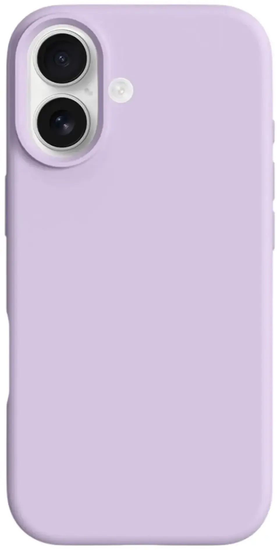 Apple iPhone 17 Hoesje MagSafe Siliconen Back Cover Dun Paars afbeelding 1