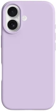 Apple iPhone 17 Hoesje MagSafe Siliconen Back Cover Dun Paars