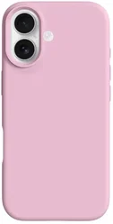 Apple iPhone 17 Hoesje MagSafe Siliconen Back Cover Dun Roze afbeelding