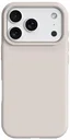 Apple iPhone 17 Pro Hoesje MagSafe Siliconen Back Cover Dun Beige