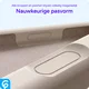 Apple iPhone 17 Pro Hoesje MagSafe Siliconen Back Cover Dun Beige afbeelding 3