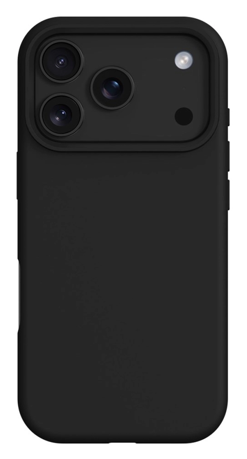 Apple iPhone 17 Pro Max Hoesje MagSafe Siliconen Back Cover Dun Zwart afbeelding 1