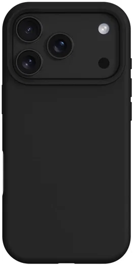 Apple iPhone 17 Pro Max Hoesje MagSafe Siliconen Back Cover Dun Zwart afbeelding 1