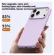Apple iPhone 17 Pro Max Hoesje MagSafe Siliconen Back Cover Dun Zwart afbeelding 5