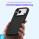 Apple iPhone 17 Pro Max Hoesje MagSafe Siliconen Back Cover Dun Zwart afbeelding 2