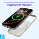 Apple iPhone 17 Pro Max Hoesje MagSafe Siliconen Back Cover Dun Beige afbeelding 6
