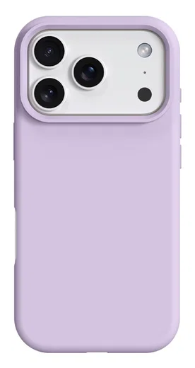 Apple iPhone 17 Pro Max Hoesje MagSafe Siliconen Back Cover Dun Paars afbeelding 1