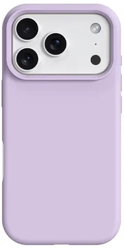 Apple iPhone 17 Pro Max Hoesje MagSafe Siliconen Back Cover Dun Paars