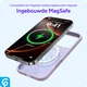 Apple iPhone 17 Pro Max Hoesje MagSafe Siliconen Back Cover Dun Paars afbeelding 6