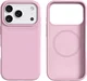 Apple iPhone 17 Pro Max Hoesje MagSafe Siliconen Back Cover Dun Roze afbeelding 7