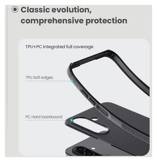 Nillkin Frosted Shield Samsung Galaxy A17 Hoesje MagSafe Back Cover Zwart afbeelding 13