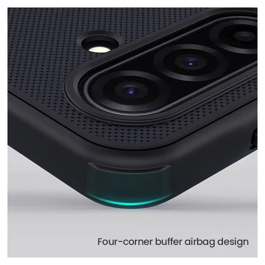 Nillkin Frosted Shield Samsung Galaxy A17 Hoesje MagSafe Back Cover Zwart afbeelding 4