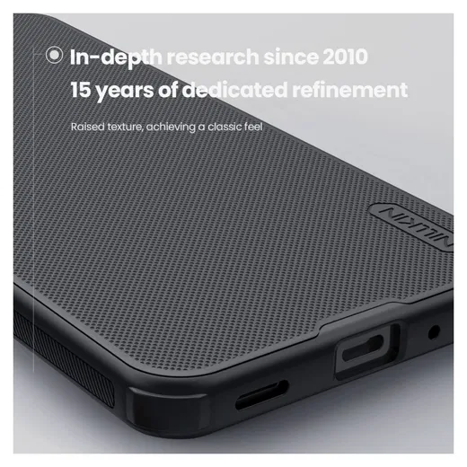 Nillkin Frosted Shield Samsung Galaxy A17 Hoesje MagSafe Back Cover Zwart afbeelding 7