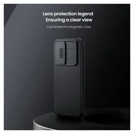 Nillkin CamShield MagSafe Samsung Galaxy A17 Hoesje Camera Slider Zwart afbeelding 3