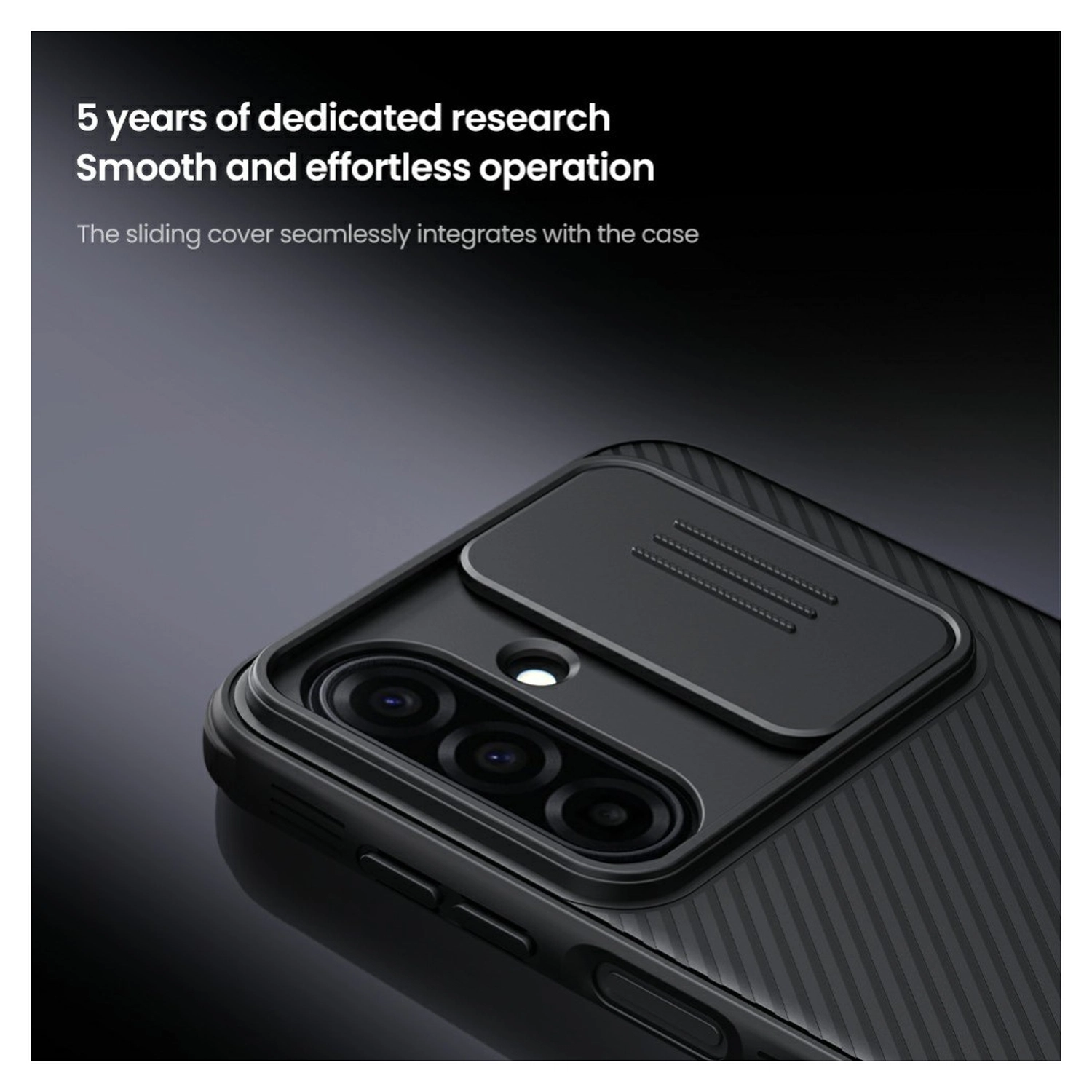 Nillkin CamShield MagSafe Samsung Galaxy A17 Hoesje Camera Slider Zwart afbeelding 4