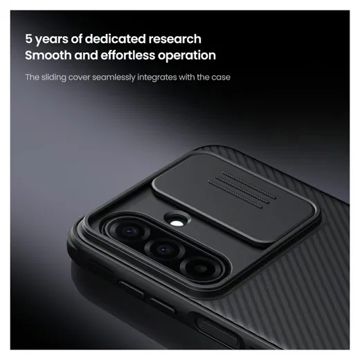 Nillkin CamShield MagSafe Samsung Galaxy A17 Hoesje Camera Slider Zwart afbeelding 4