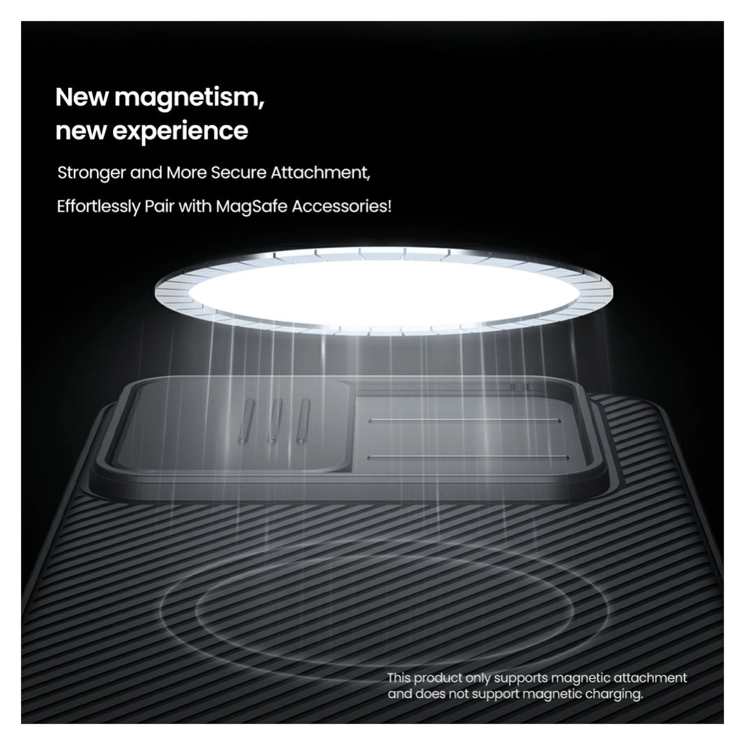 Nillkin CamShield MagSafe Samsung Galaxy A17 Hoesje Camera Slider Zwart afbeelding 5