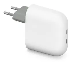 Originele Google Pixel Flex 67W Dual USB-C Snellader Power Delivery Wit afbeelding