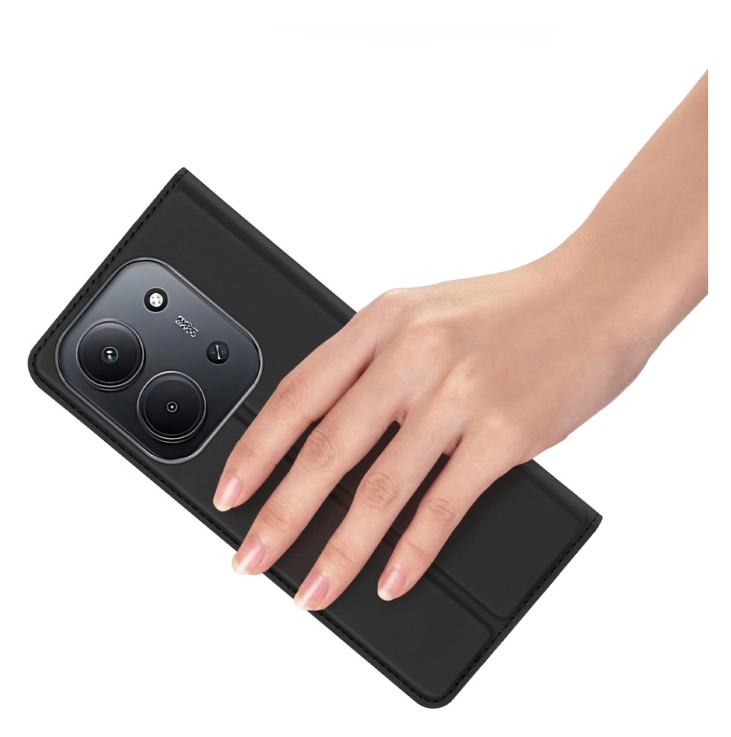 Dux Ducis Skin Pro Xiaomi Redmi 15C Hoesje Portemonnee Book Case Zwart afbeelding 7