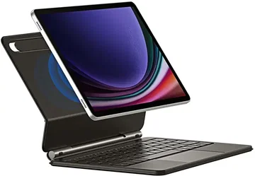 Dux Ducis MK Series Toetsenbordhoes Samsung Tab S10 Lite/S10 FE/S9/S9 FE Zwart