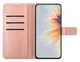 Samsung Galaxy S25 FE Hoesje Mandala Book Case met Pasjeshouder Roze Goud afbeelding 2