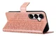 Samsung Galaxy S25 FE Hoesje Mandala Book Case met Pasjeshouder Roze Goud afbeelding 4