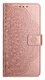 Samsung Galaxy S25 FE Hoesje Mandala Book Case met Pasjeshouder Roze Goud afbeelding 8