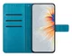 Samsung Galaxy S25 FE Hoesje Mandala Book Case met Pasjeshouder Blauw afbeelding 2