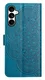 Samsung Galaxy S25 FE Hoesje Mandala Book Case met Pasjeshouder Blauw afbeelding 9