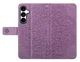 Samsung Galaxy S25 FE Hoesje Mandala Book Case met Pasjeshouder Paars afbeelding 5