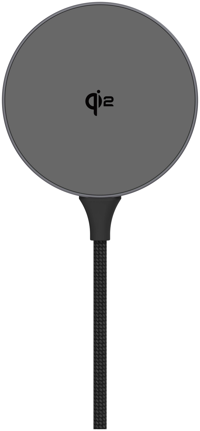 Buddi Power Qi2 Draadloze Magnetische MagSafe Oplader 15W met 1.5M Kabel Grijs afbeelding 13