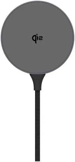 Buddi Power Qi2 Draadloze Magnetische MagSafe Oplader 15W met 1.5M Kabel Grijs afbeelding 13