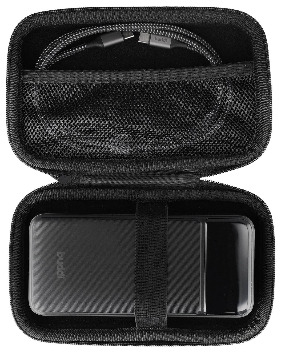 Buddi Sorted Organizer Hoes voor Powerbank en Kabels Grijs - Small afbeelding 8