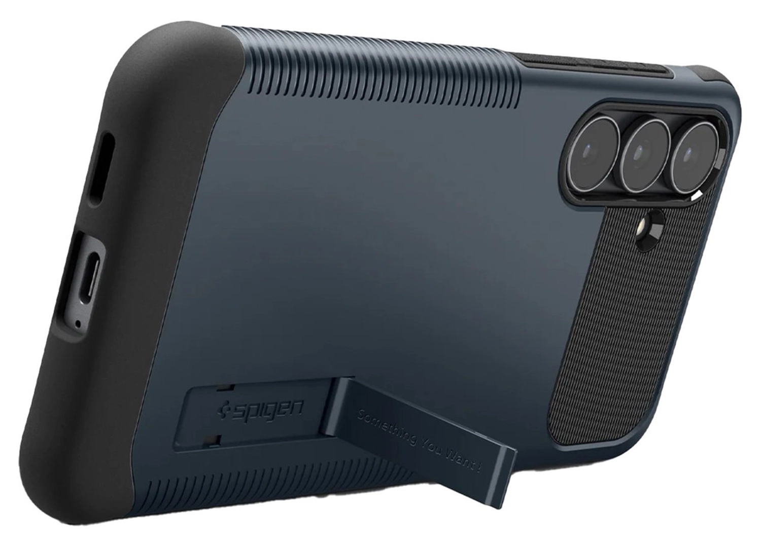 Spigen Slim Armor MagFit Samsung Galaxy S25 FE Hoesje MagSafe Metal Slate afbeelding 3